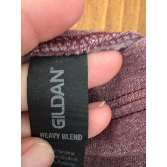 Gildan Womens Sweatshirt Feeling Kinda Idgafish Today‎ Graphic Pullover Purple M - Picture 3 of 10